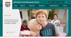 Desktop Screenshot of littlechicocreek.chicousd.org
